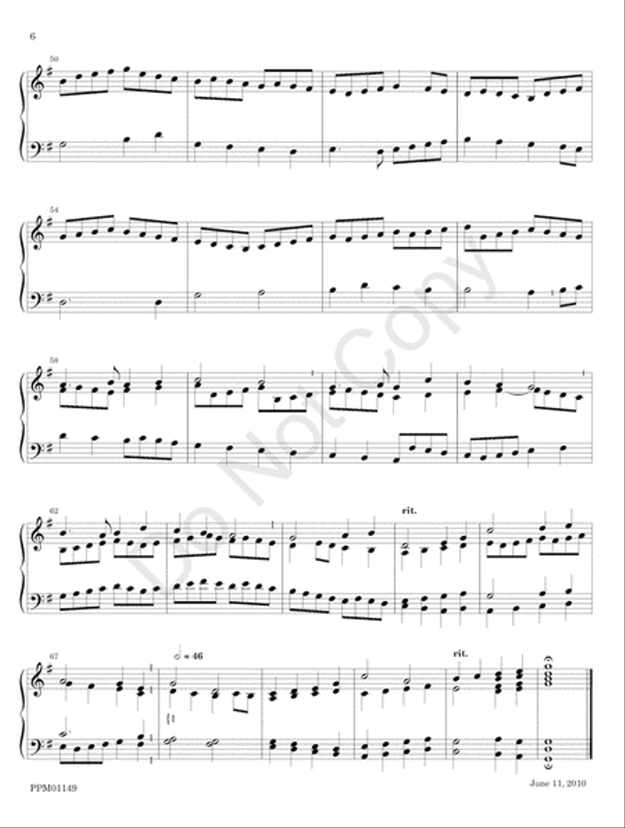 Organ Works for the Church Year Organ scores gallery preview page 12