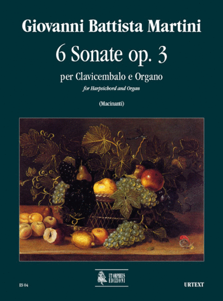 6 Sonatas Op. 3 (Bologna 1747) for Harpsichord and Organ
