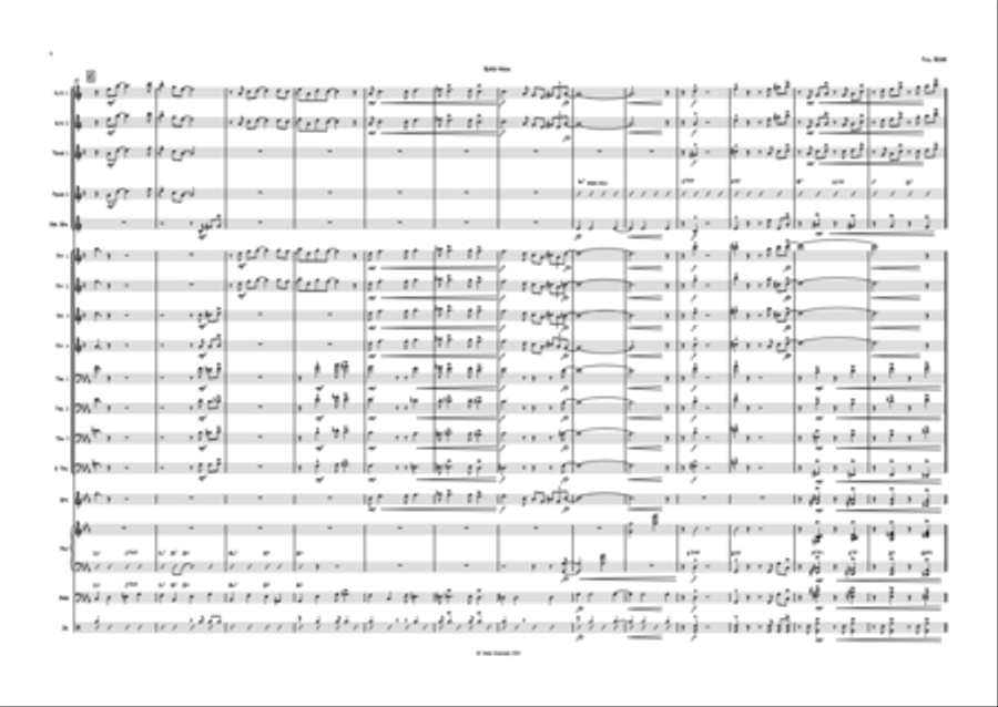 Super Moon Jazz Ensemble scores gallery preview page 4