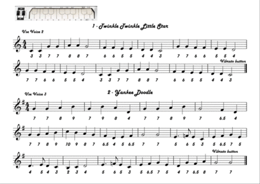 The Stylophone Songbook Organ Solo scores gallery preview page 3