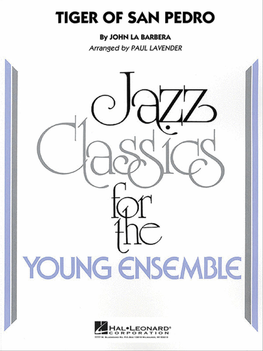 Tiger of San Pedro Tiger of San Pedro Jazz Ensemble scores gallery preview page 1