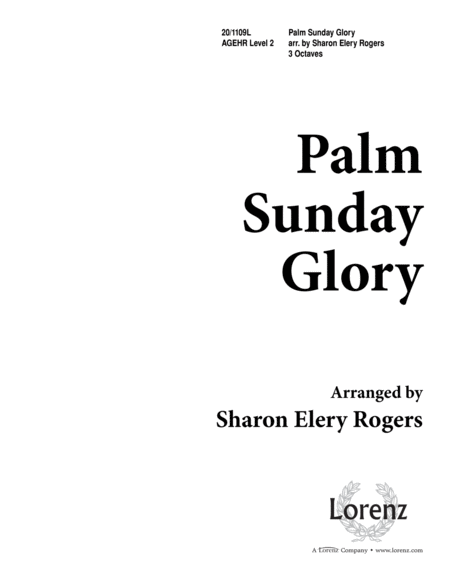 Palm Sunday Glory