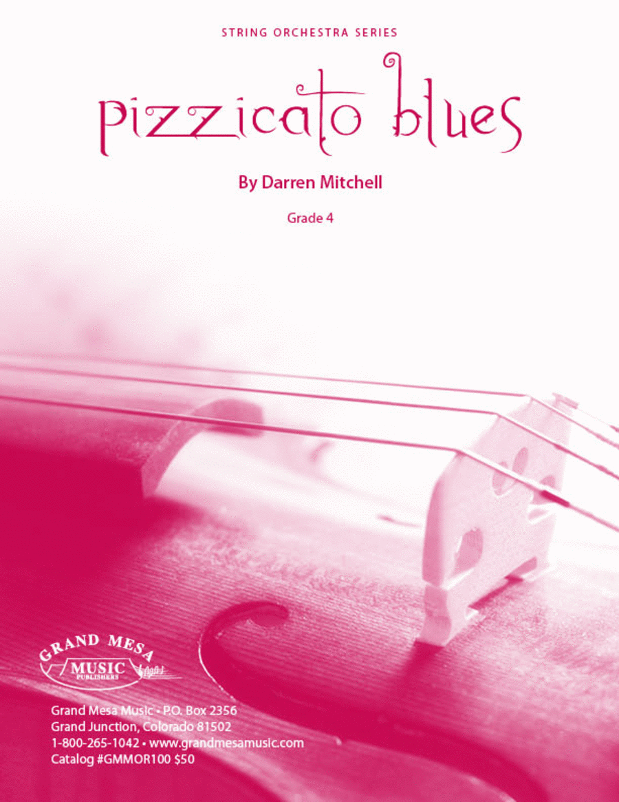 Pizzicato Blues Pizzicato Blues String Orchestra scores gallery preview page 1