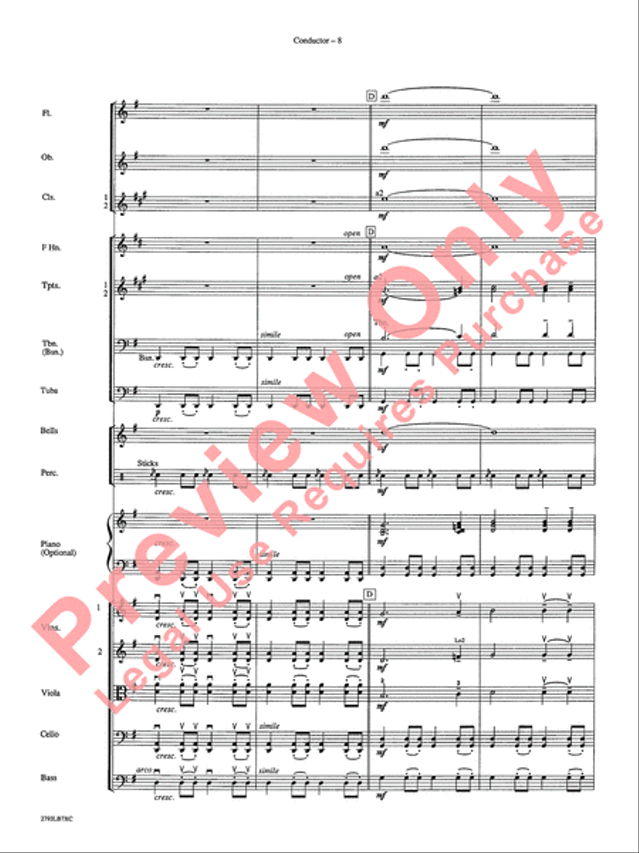 The Little Drummer Boy Full Orchestra scores gallery preview page 10