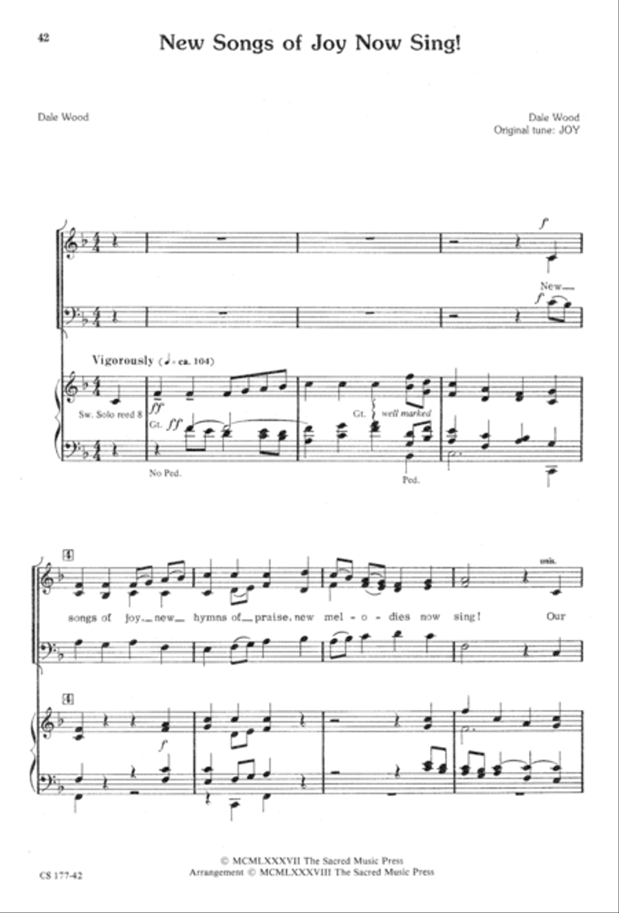 Foundation Anthems Foundation Anthems 3-Part scores gallery preview page 44