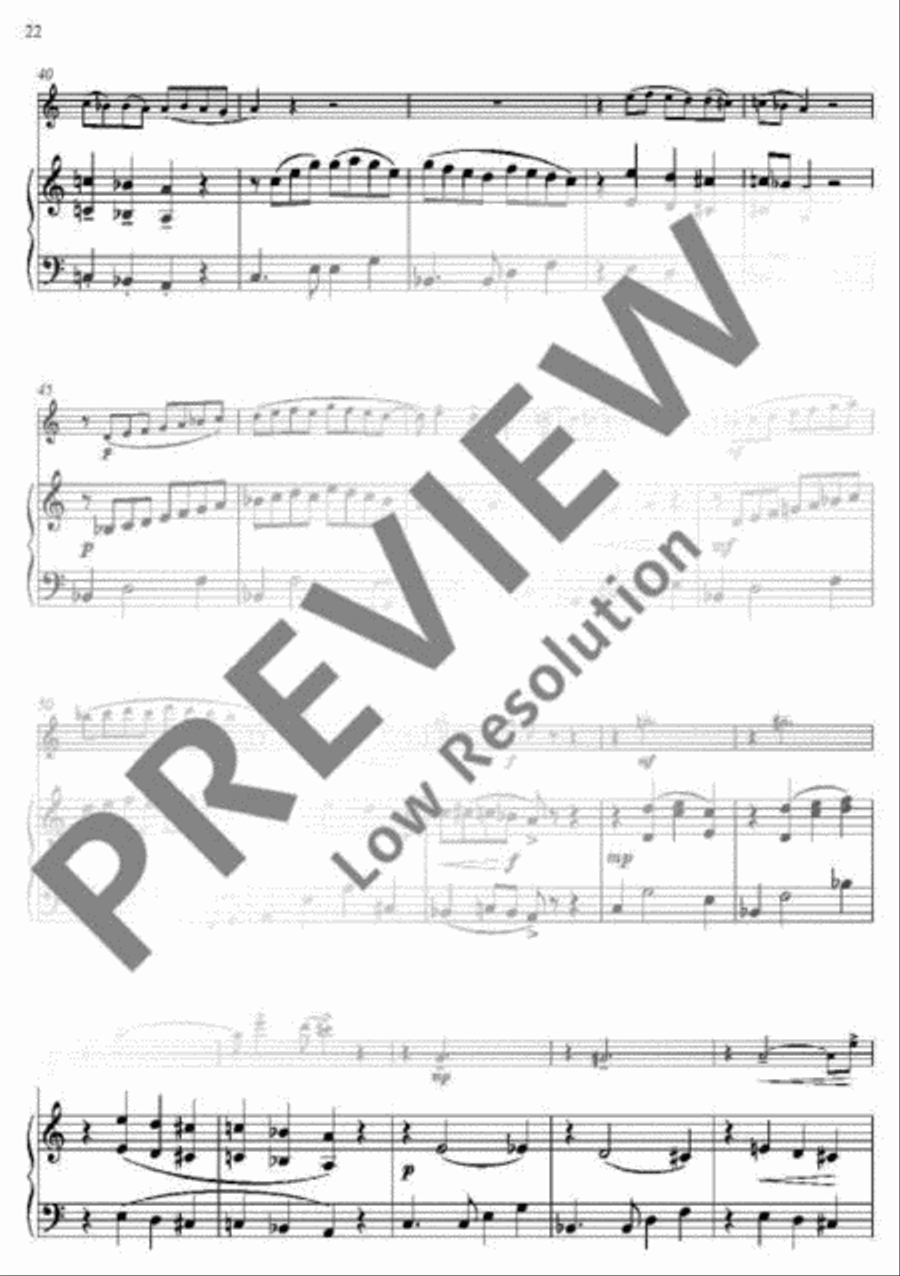 Modern Flutist Modern Flutist Flute Solo scores gallery preview page 21