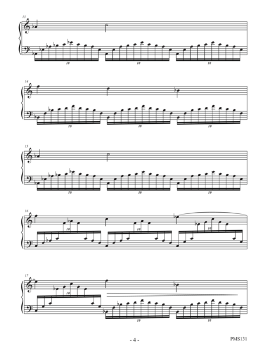 Mountains and Valleys Piano Solo scores gallery preview page 3