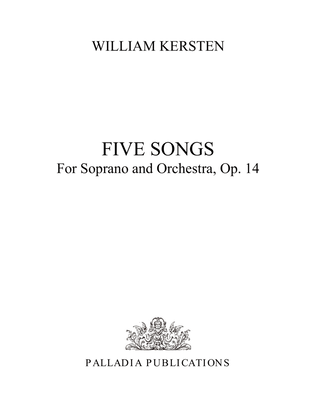 Five Songs for Soprano and Orchestra