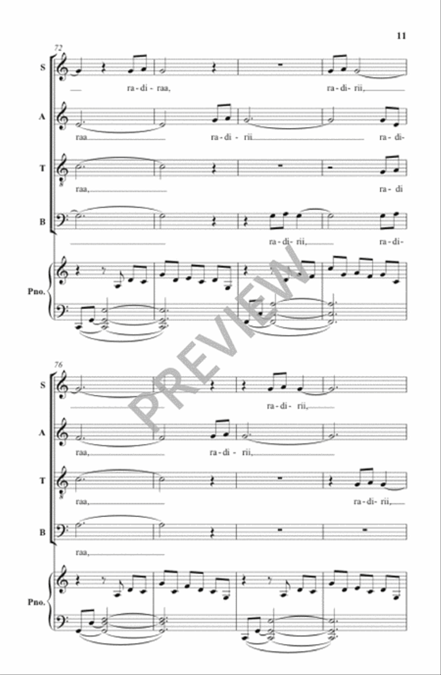 Skating (Uisutamas) Skating (Uisutamas) 4-Part scores gallery preview page 12