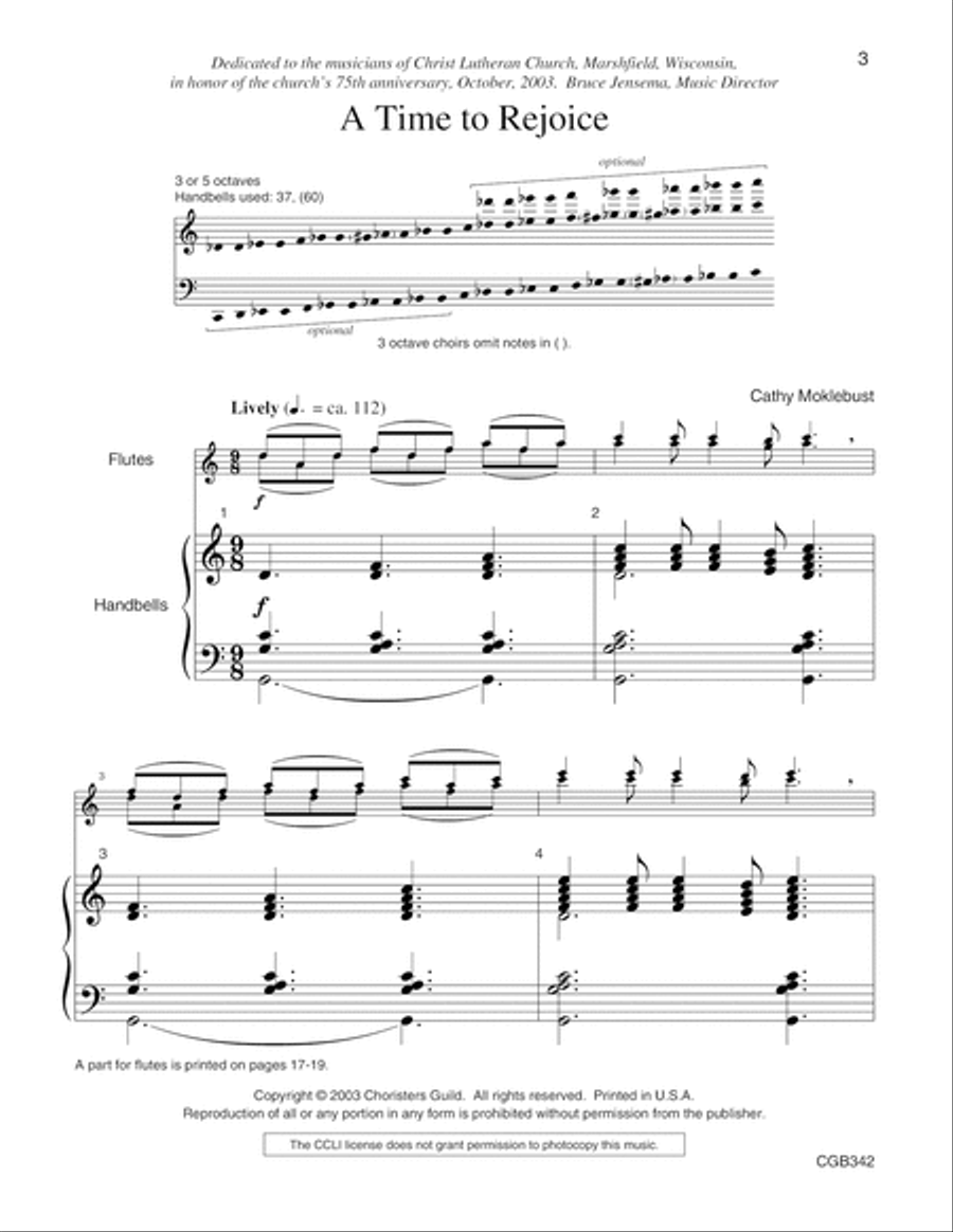 A Time to Rejoice 5-Octaves scores gallery preview page 3