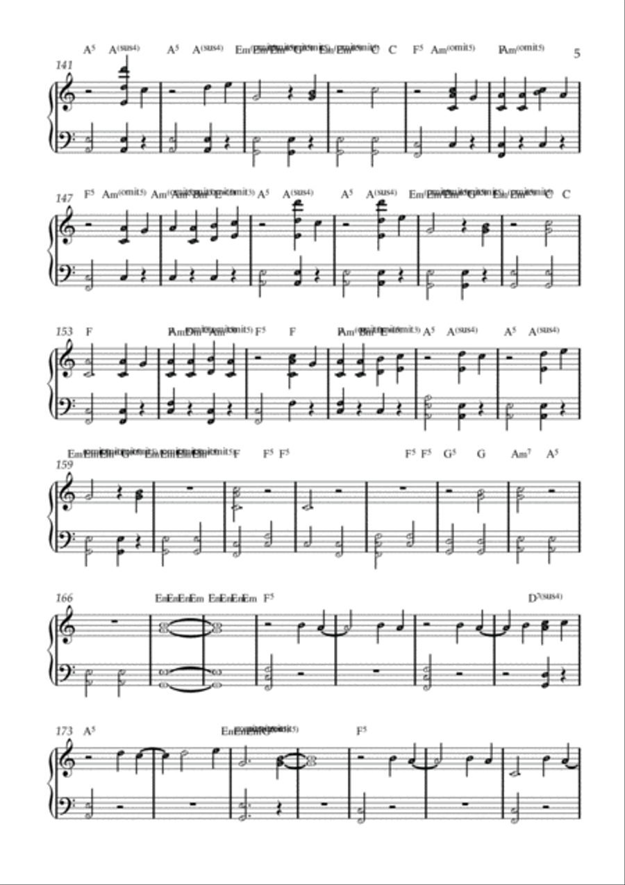 Holy Is The One Holy Is The One Easy Piano scores gallery preview page 5