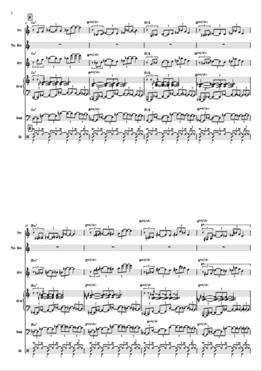 State of Mind State of Mind Jazz Ensemble scores gallery preview page 2