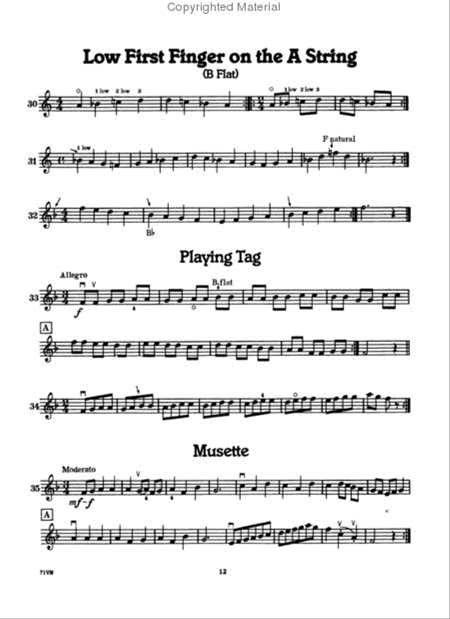 Quick Steps To Notereading, Vol 3 - Violin Chamber Orchestra scores gallery preview page 3