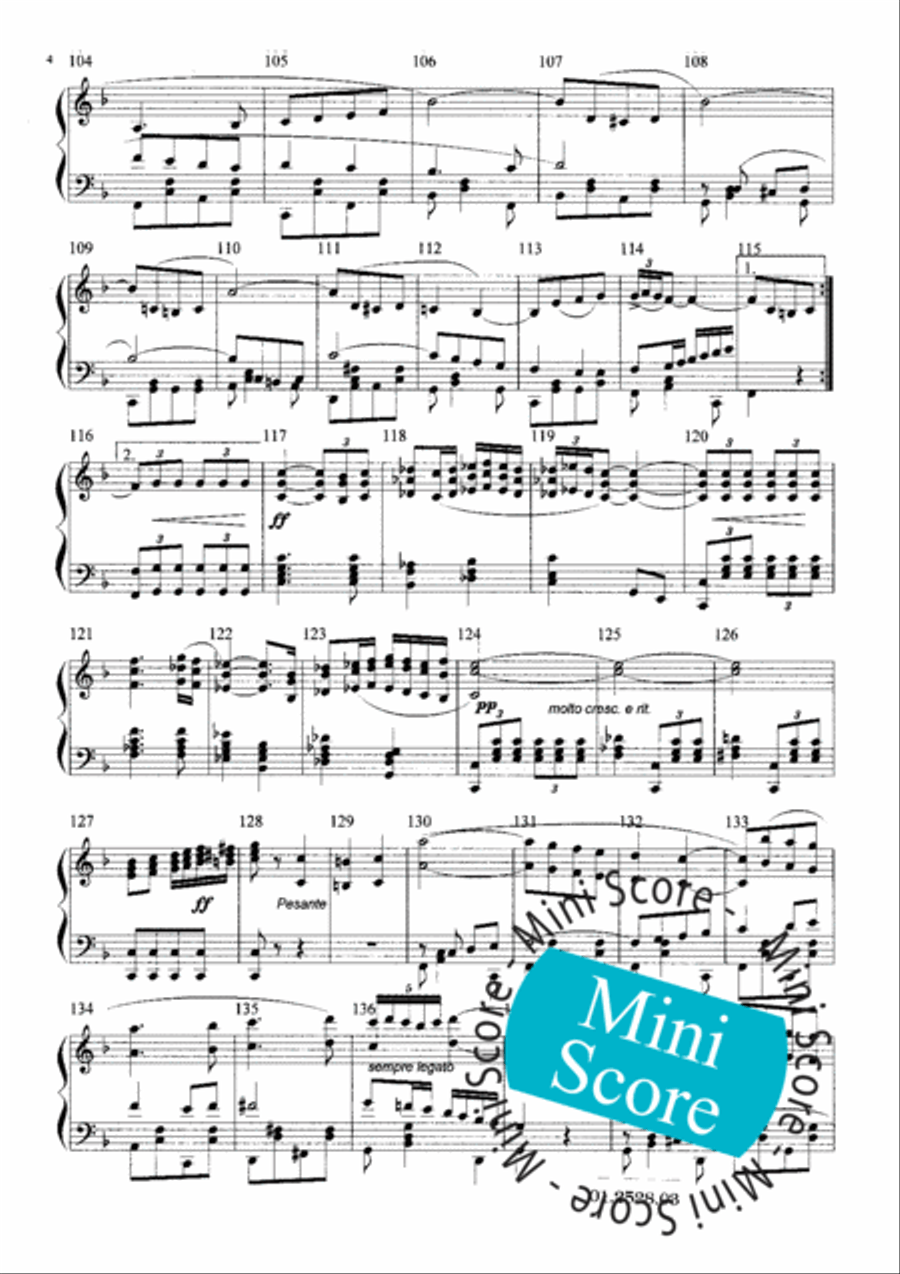 Al Centenario Concert Band scores gallery preview page 32