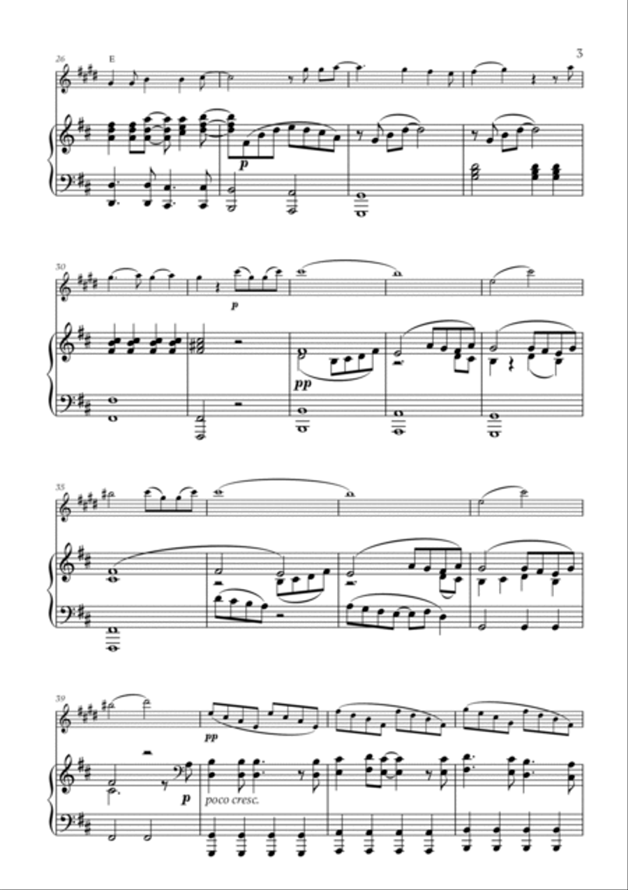 Mary, Did You Know? Trumpet Solo scores gallery preview page 3