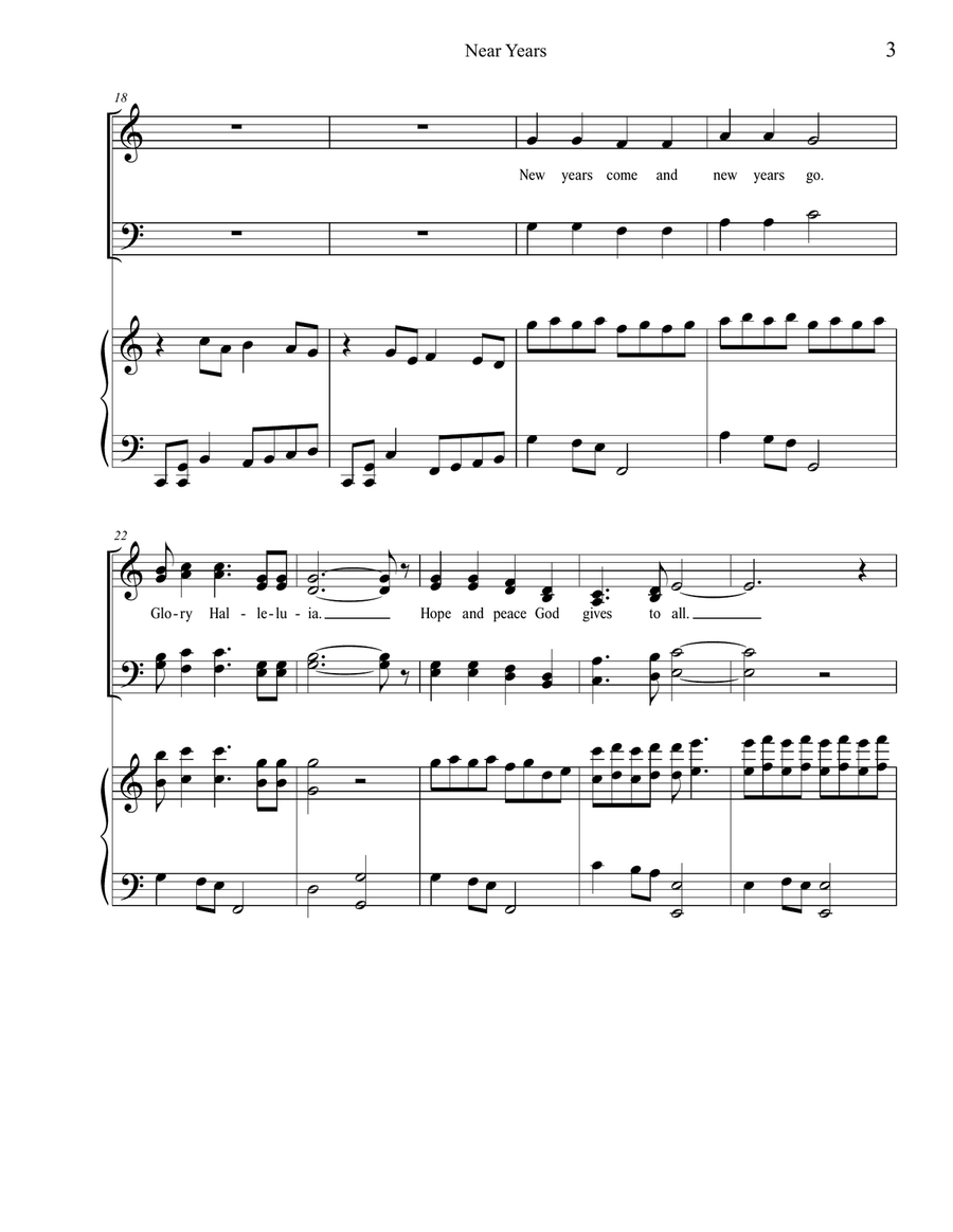 New Years New Years 4-Part scores gallery preview page 3