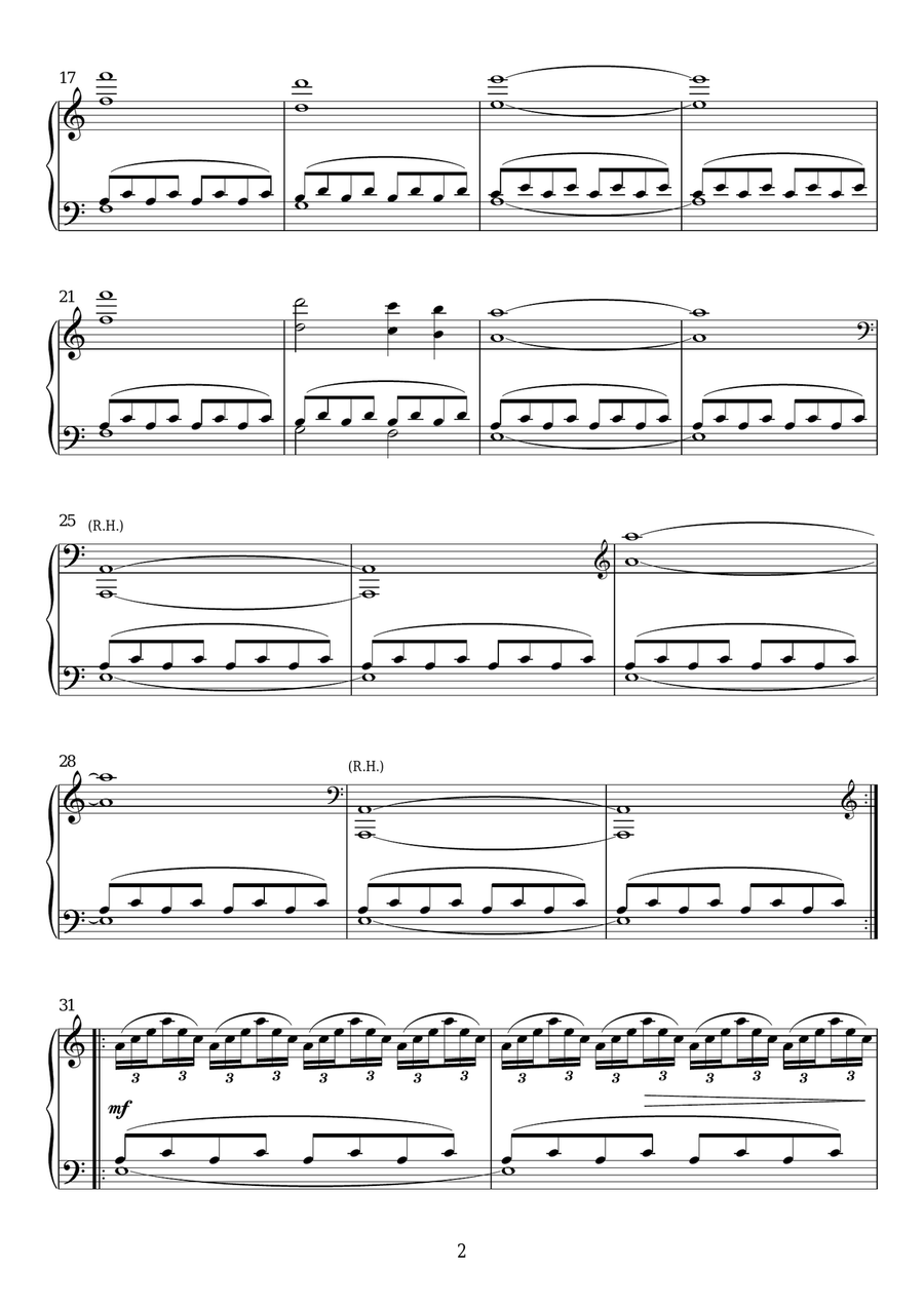 Metamorphosis Two Piano Solo scores gallery preview page 2
