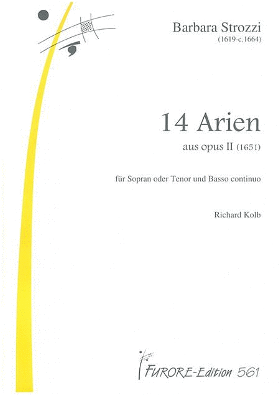 14 Arien aus op.2 14 Arien aus op.2 Voice Solo scores gallery preview page 1