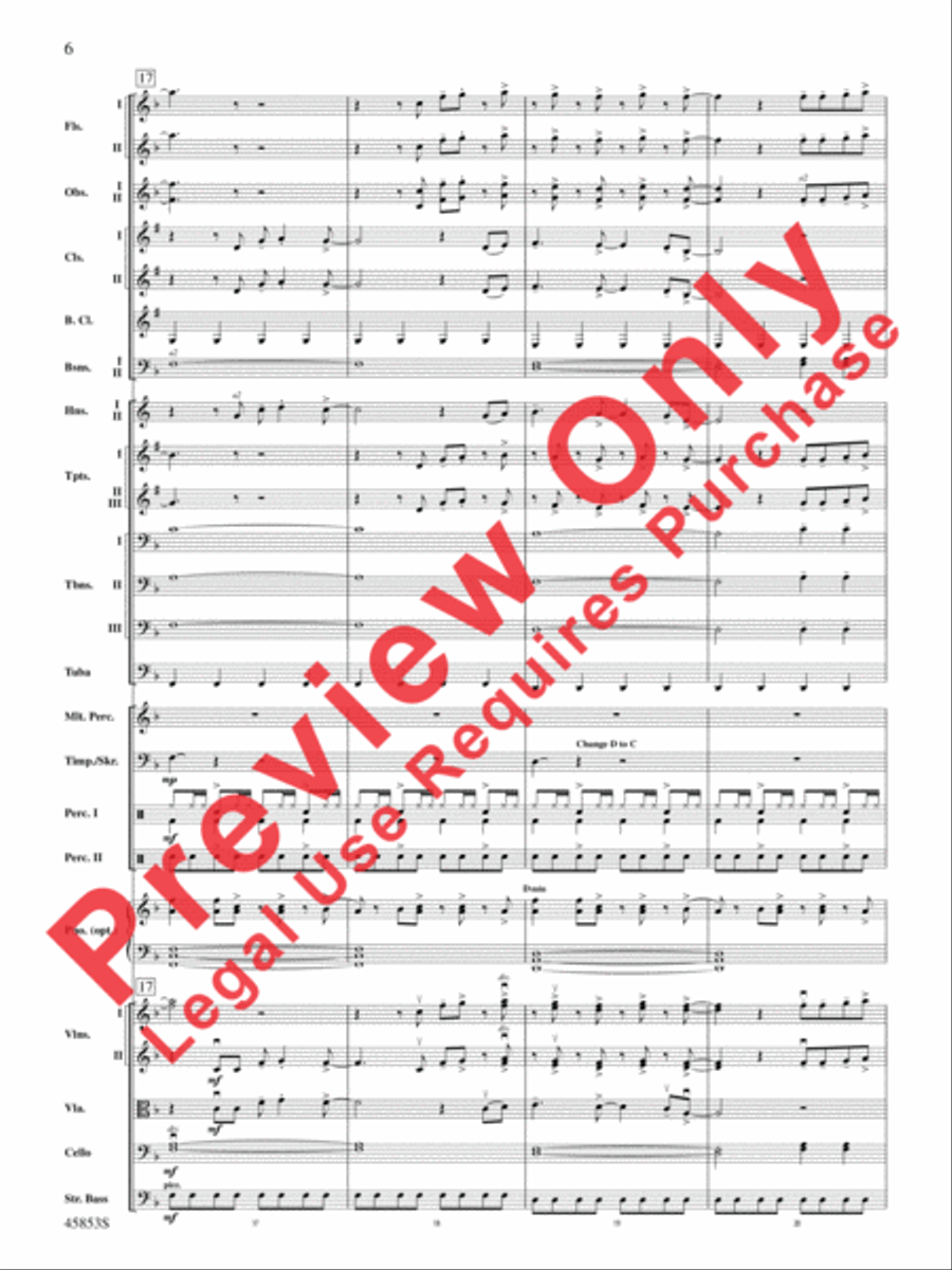 The Best of Bruno Mars Full Orchestra scores gallery preview page 6