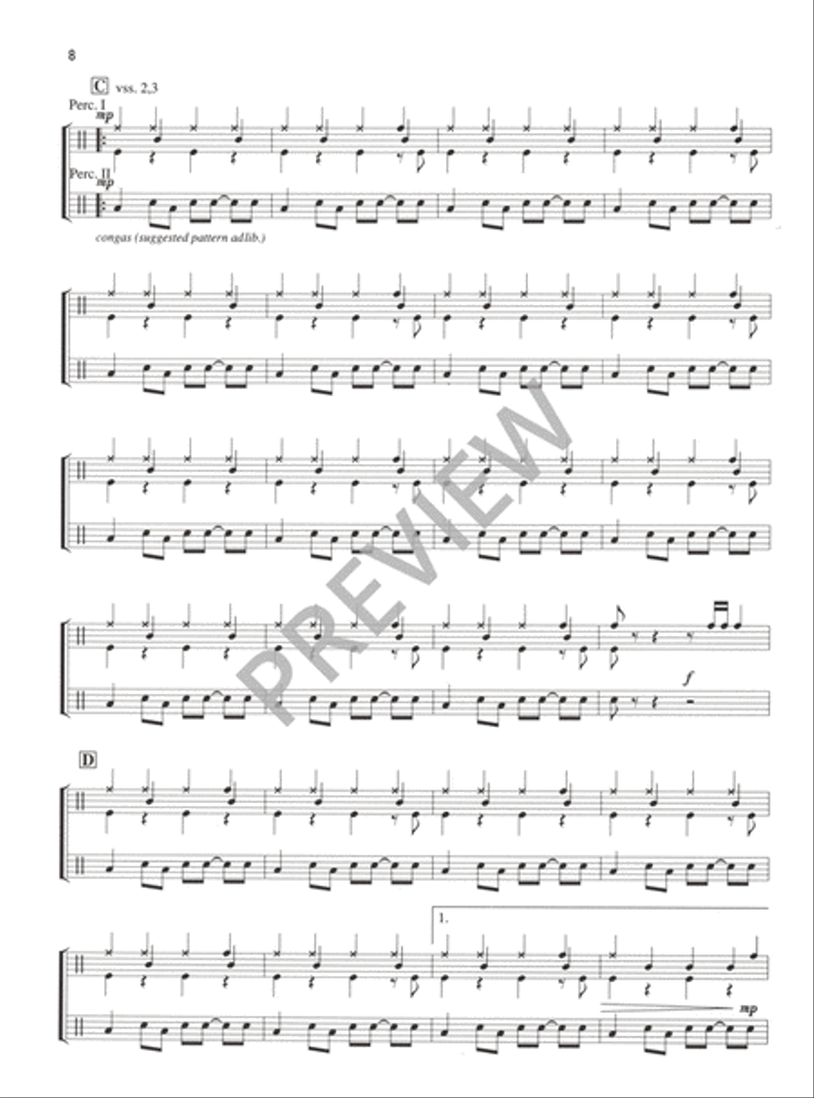 Tales of Wonder - Percussion edition Piano scores gallery preview page 9