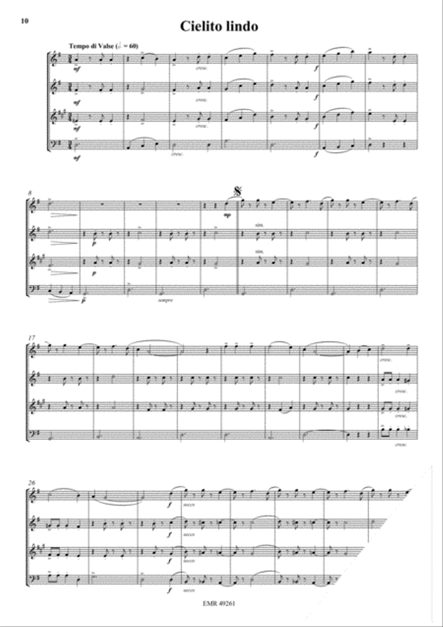 Quartet Album Bassoon scores gallery preview page 5