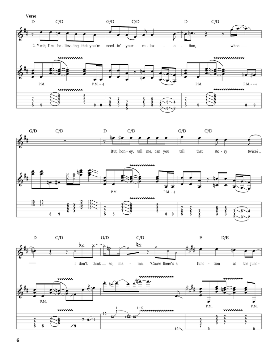 A Lil' Ain't Enough A Lil' Ain't Enough Acoustic Guitar scores gallery preview page 6