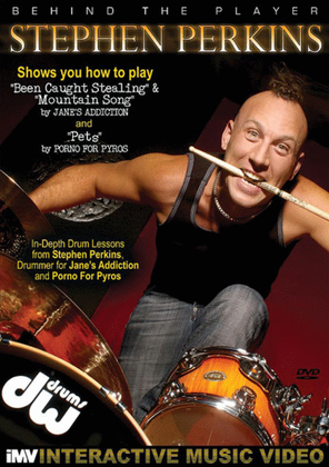 Book cover for Behind the Player -- Stephen Perkins