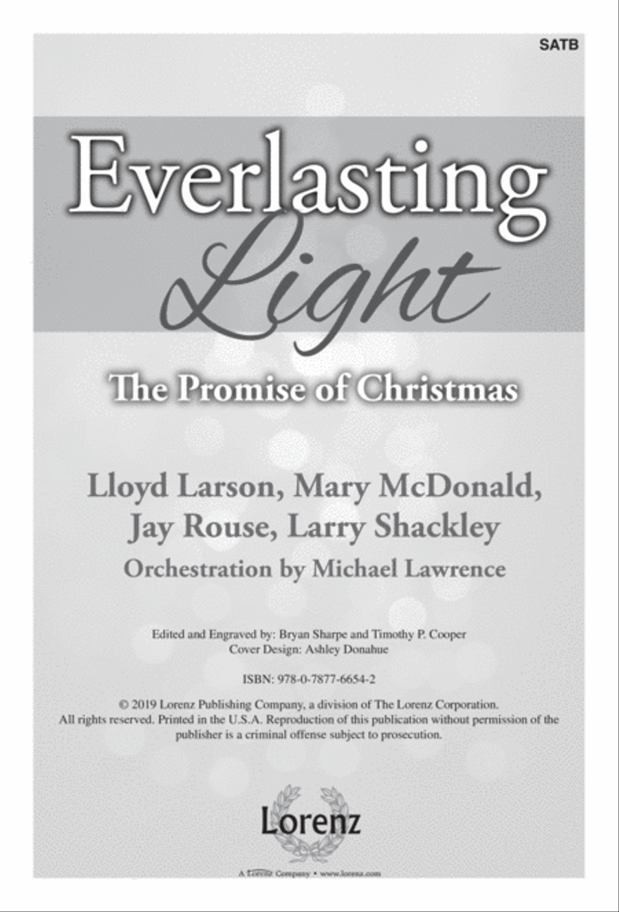 Everlasting Light - SATB with Performance CD 4-Part scores gallery preview page 2