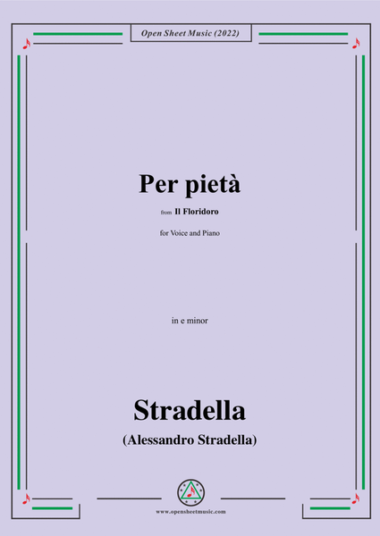 Stradella-Per pietà,from Il Floridoro,in e minor image number null