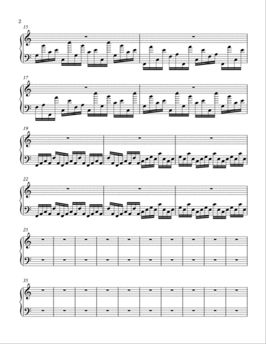 Etude in C major Op.1 No.18 Piano Method scores gallery preview page 2