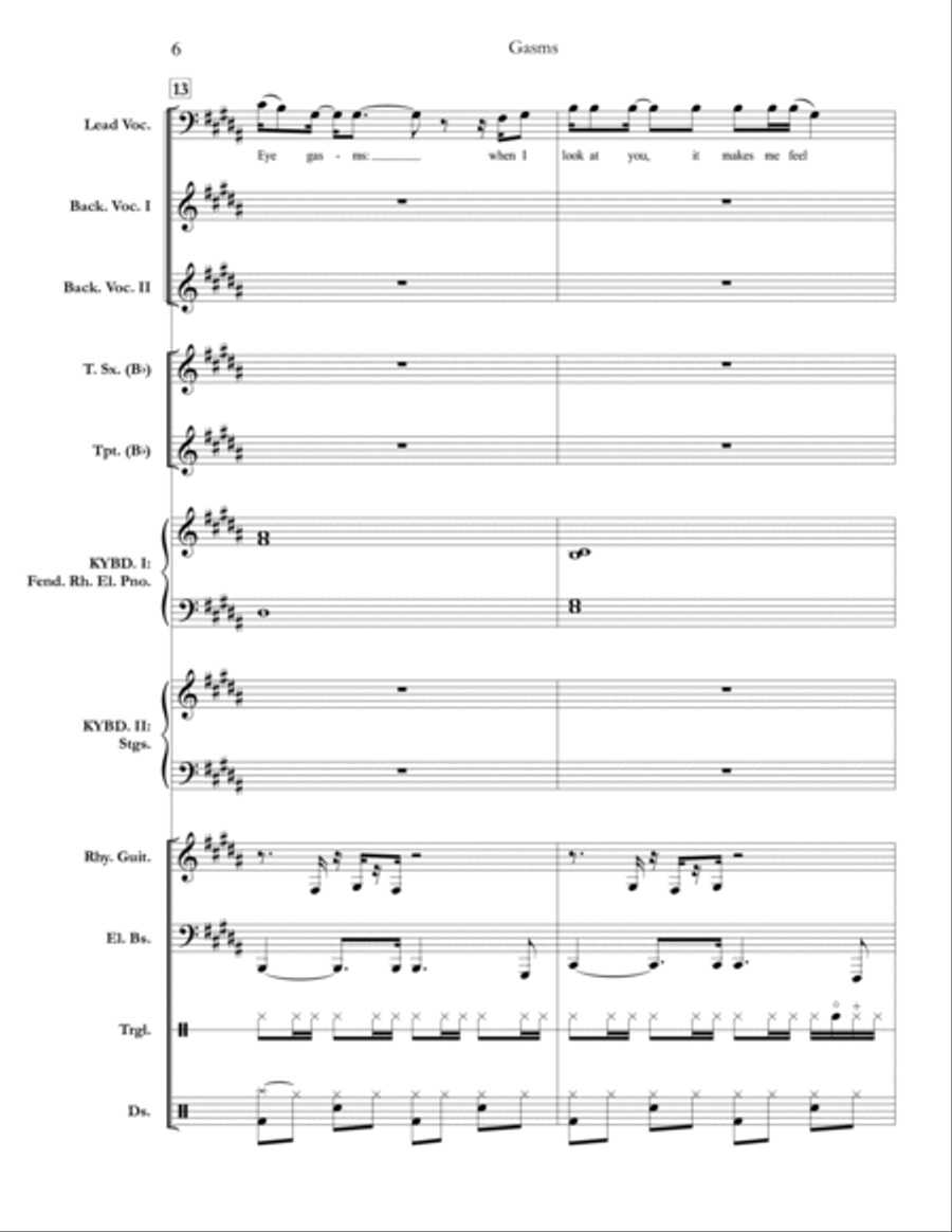 Gasms School and Community scores gallery preview page 6