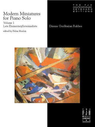 Book cover for Modern Miniatures for Piano Solo