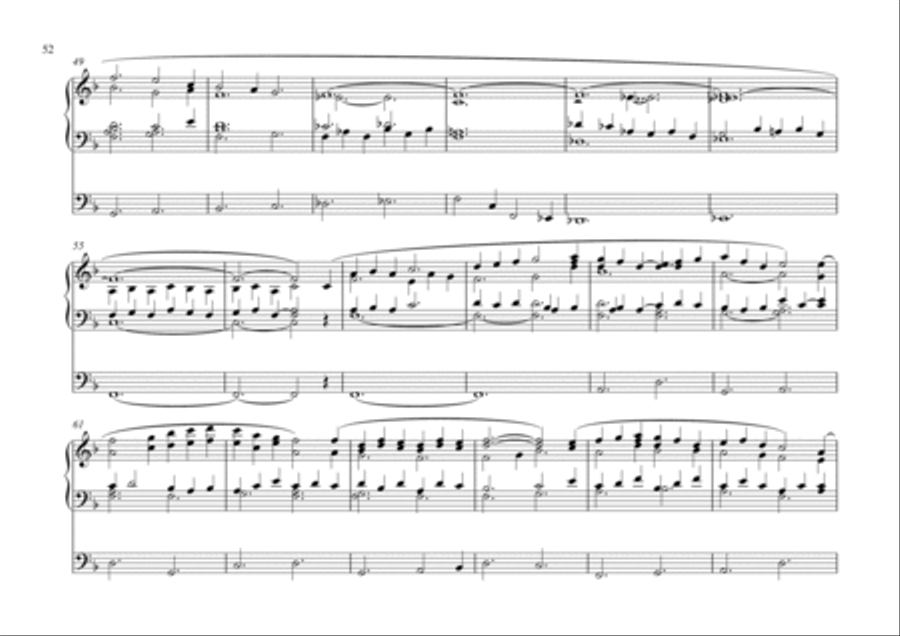 Pastorale in F Organ Solo scores gallery preview page 4
