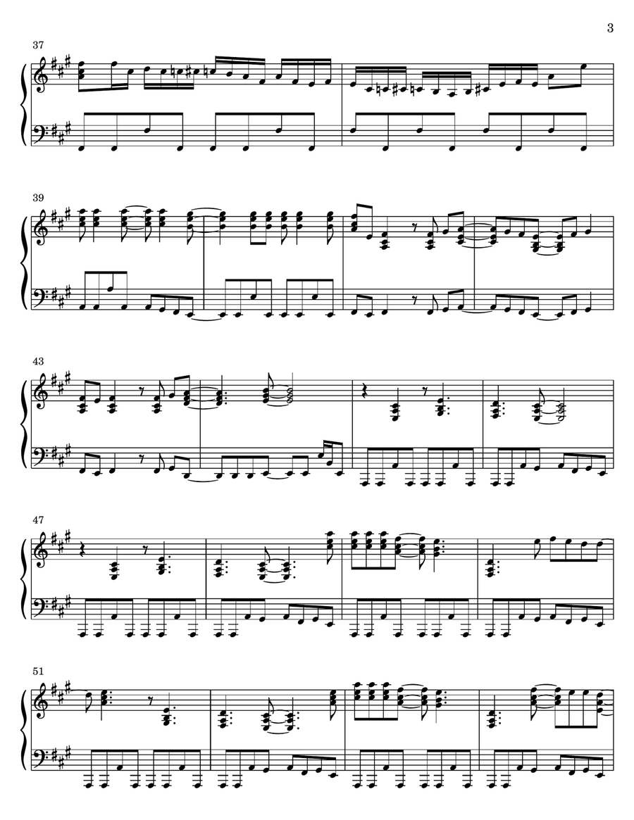 Crazy Train Crazy Train Piano Solo scores gallery preview page 3