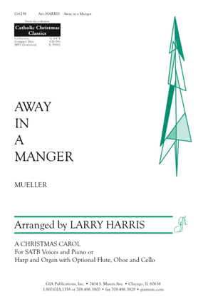 Book cover for Away in a Manger - Full Score and Parts