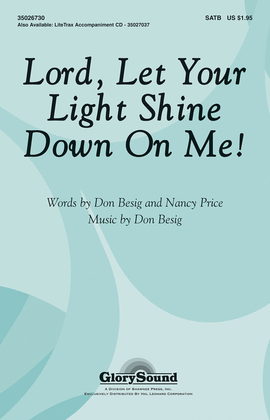 Book cover for Lord, Let Your Light Shine Down on Me!