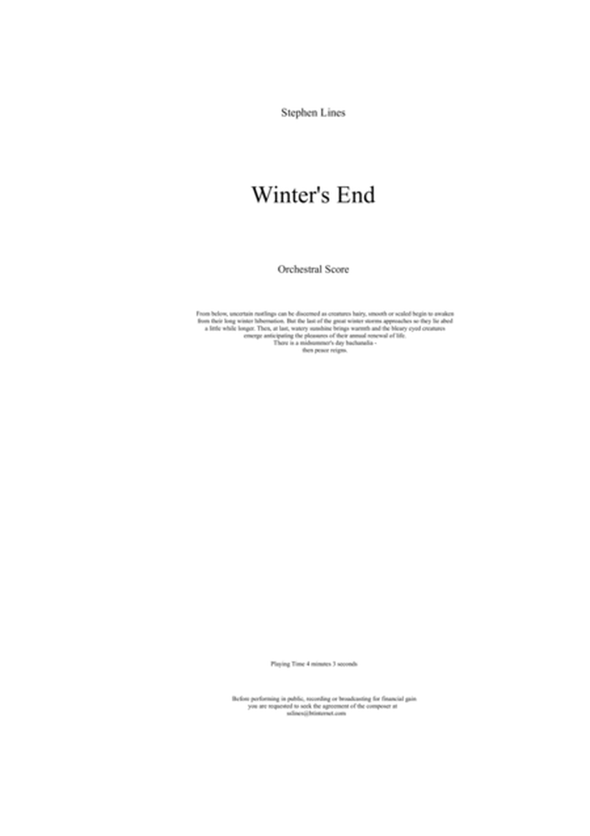 Winter's End image number null