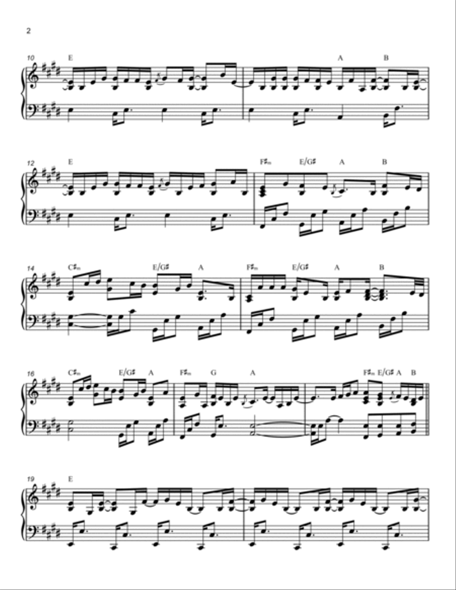 Copperline Piano Solo scores gallery preview page 2