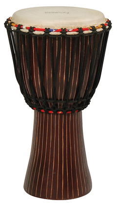 Hand-Carved African Djembe – T1 Finish