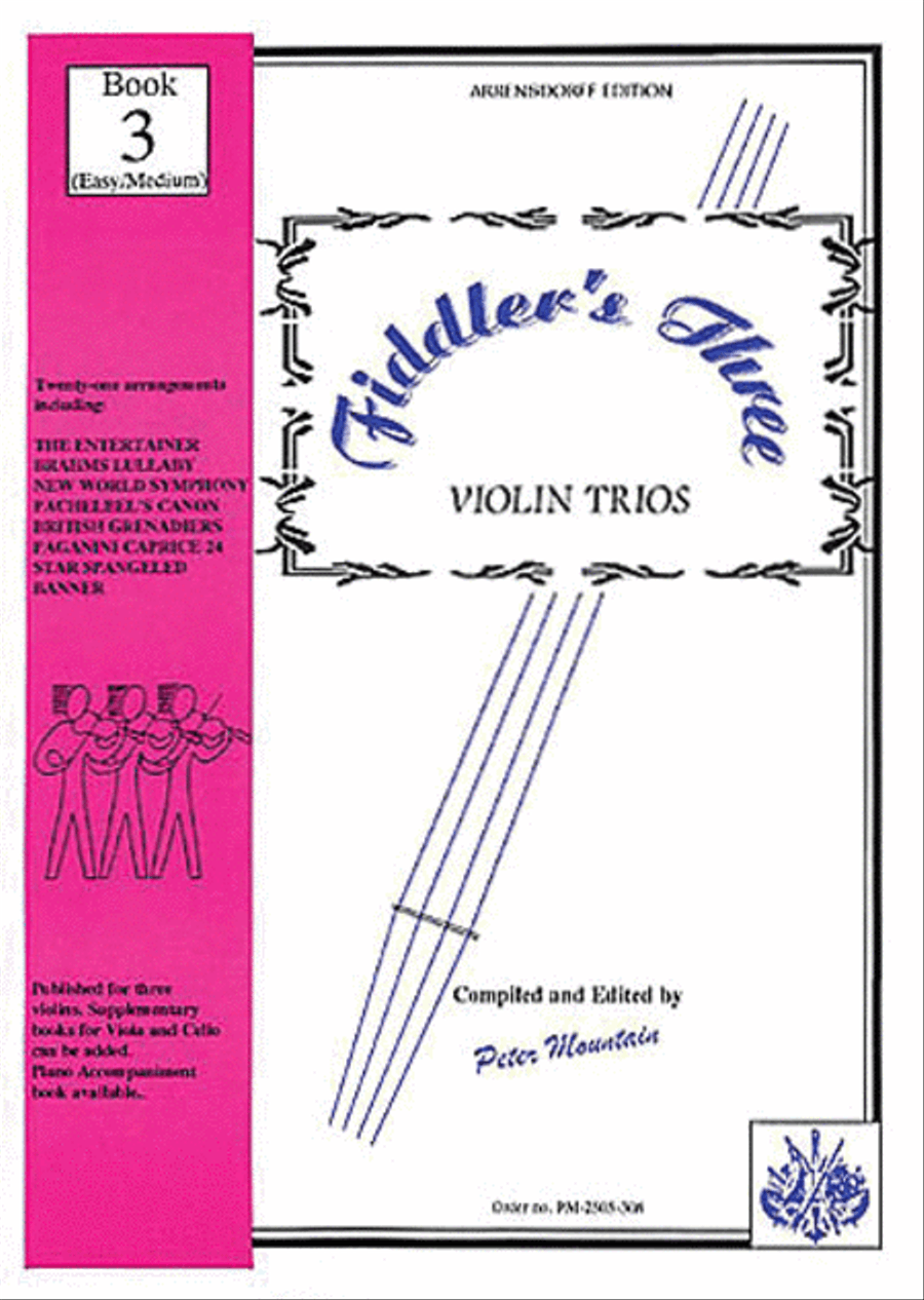 Fiddler's Three Violin Book 3 Violin Solo scores gallery preview page 1