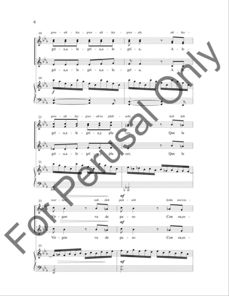 Alegria (Puerto Rican) Alegria (Puerto Rican) SSA scores gallery preview page 5