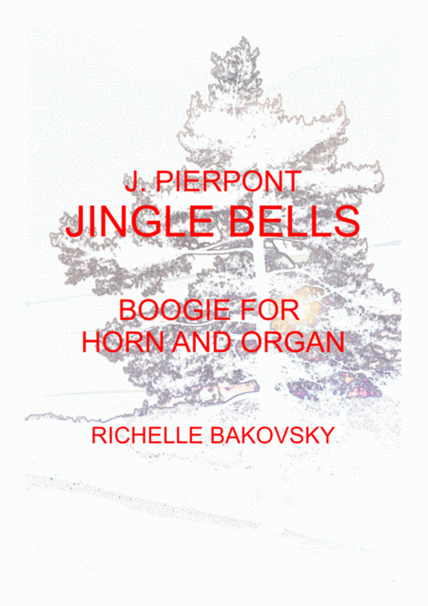 R. Bakovsky: Jingle Bells Boogie for horn and organ image number null
