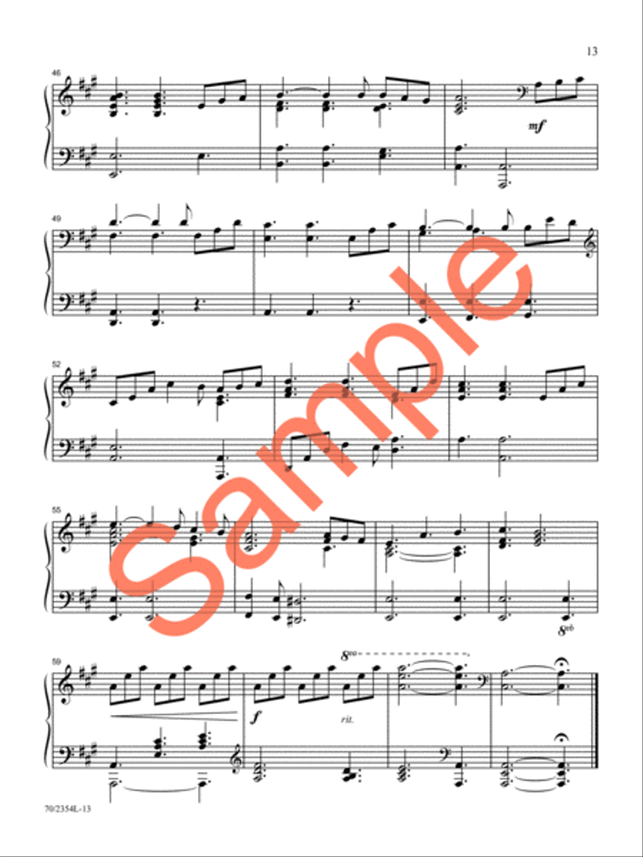 In Joyful Song Piano Solo scores gallery preview page 11