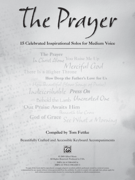 The Prayer image number null