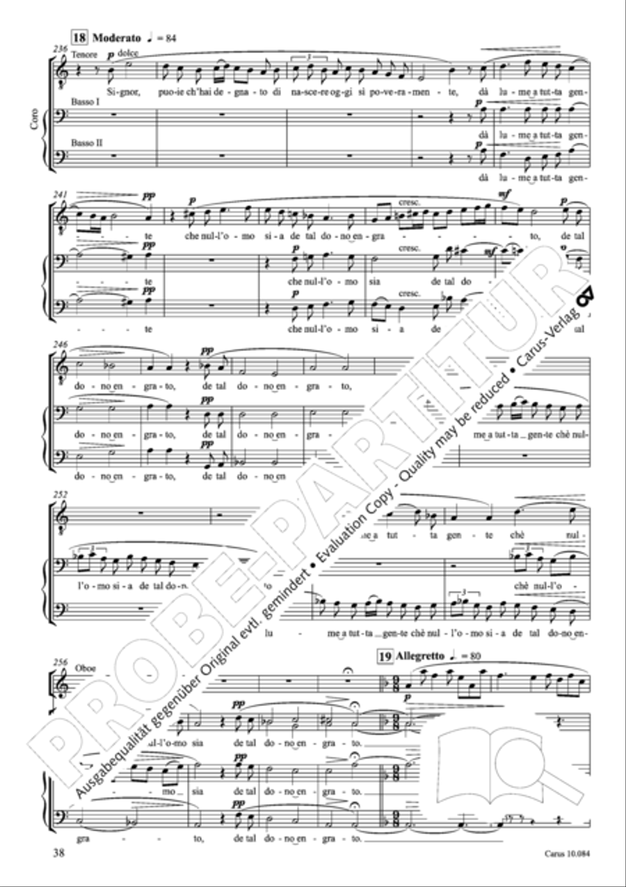 Lauda per la Nativita del Signore Divisi scores gallery preview page 39