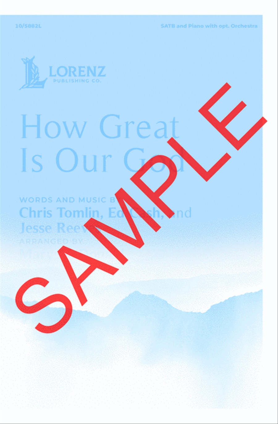 How Great Is Our God Choir scores gallery preview page 2