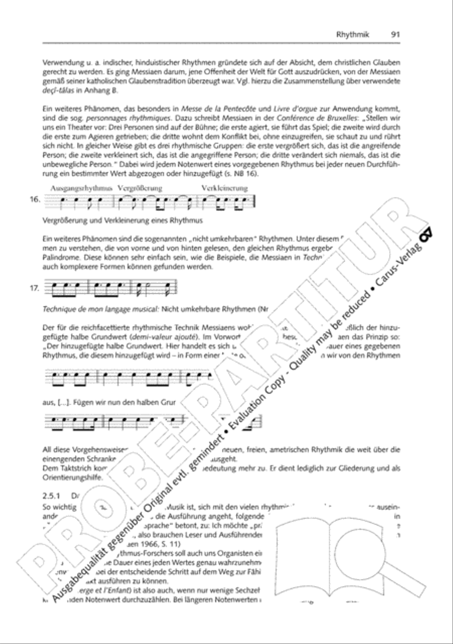 Orgelschule zur historischen Auffuhrungspraxis Organ Solo scores gallery preview page 92
