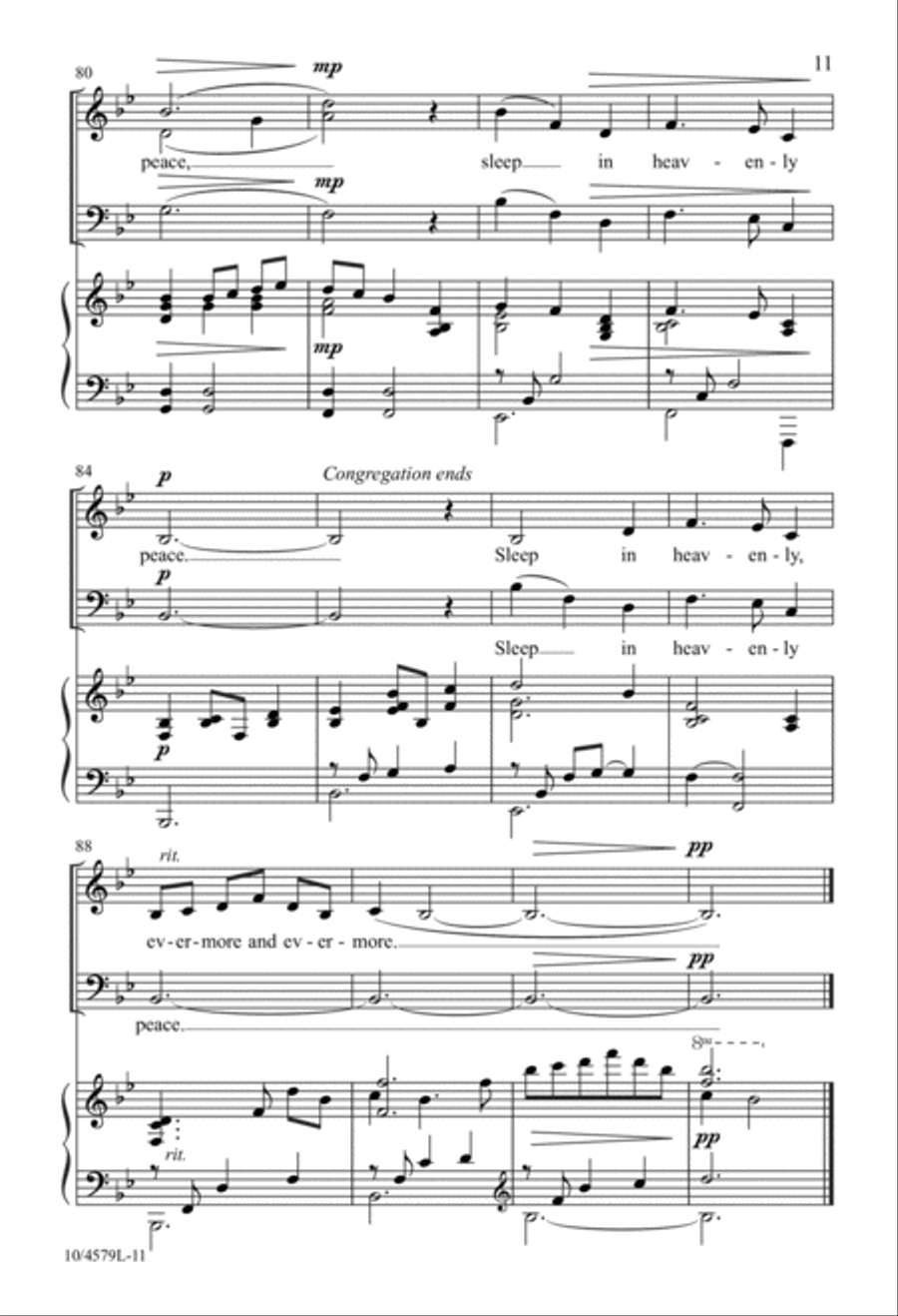 Night of the Father's Love 3-Part scores gallery preview page 12