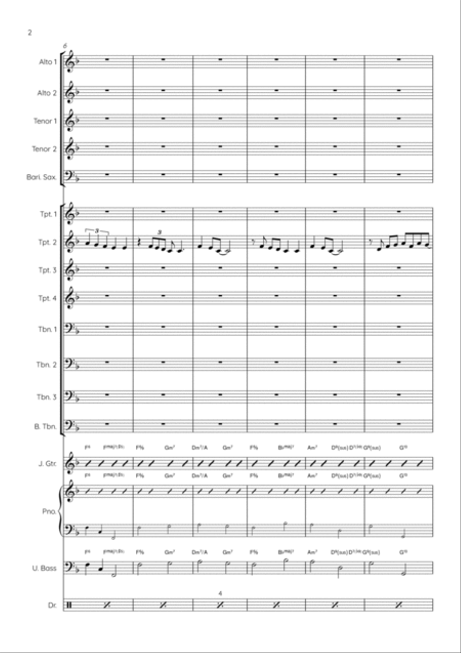 It Never Entered My Mind Jazz Ensemble scores gallery preview page 2