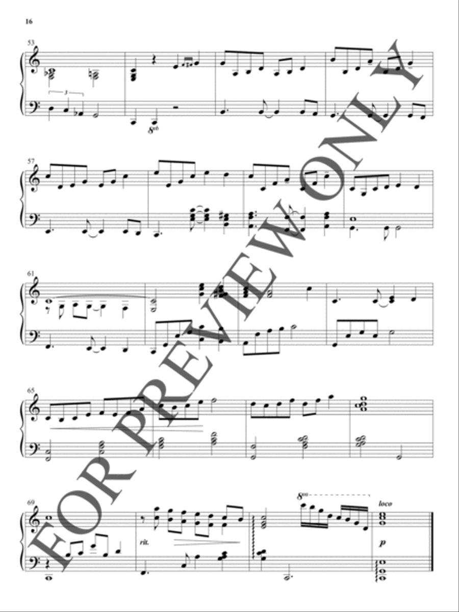 Spirit Lead Me - Piano Folio Piano Solo scores gallery preview page 17